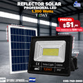 Reflector Profesional LED de Vidrio 1,200 watts 🌙