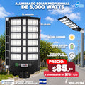 Alumbrado Solar Profesional de 5000 watts 🔥