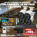 Kit de Cámaras XVR de 4 Cámaras ✨🔦
