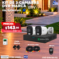 🎥📹 Kit XVR de 2 Cámaras UNV