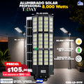 Alumbrado Solar Industrial - 8,000 Watts 🌞💡
