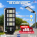 Alumbrado Solar de 4,000 Watts 💡💡