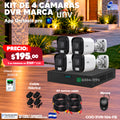 🎥📹 Kit XVR de 4 Cámaras UNV