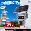📹☀️ Cámara Solar Profesional 4G  | Doble Lente 8MPX 🎥
