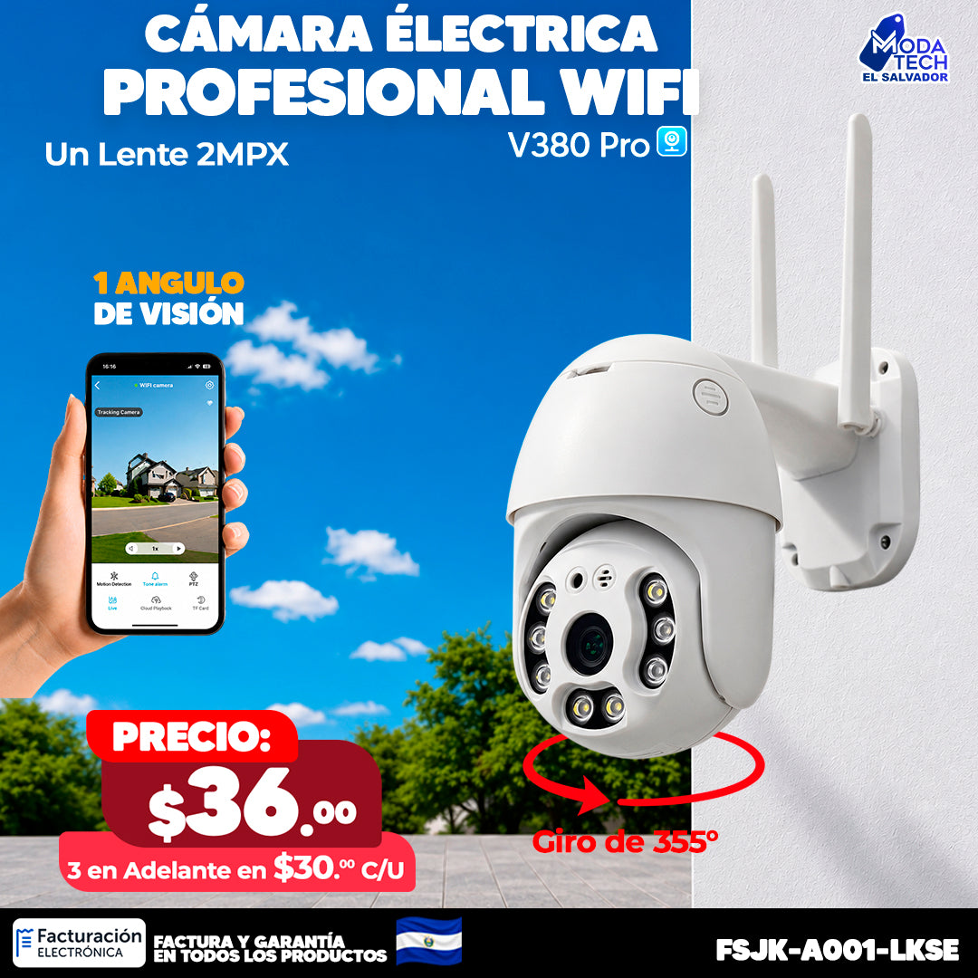 Cámara wifi para exterior 📷