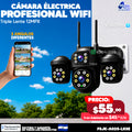 Cámara Eléctrica Wifi de 3 Lentes 💡
