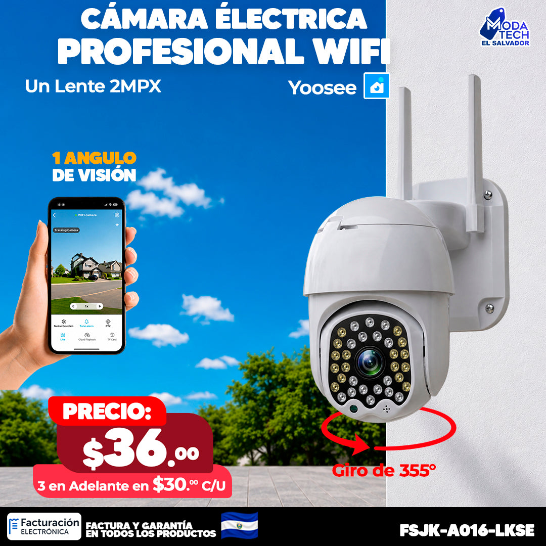 Cámara wifi de 3MPX 🏡📷