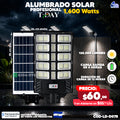 Alumbrado Solar Profesional T-DAY 1,600W 💡