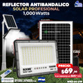 Reflector Industrial Solar Antibandálico de 1,000 Watts 🔆💪🌞
