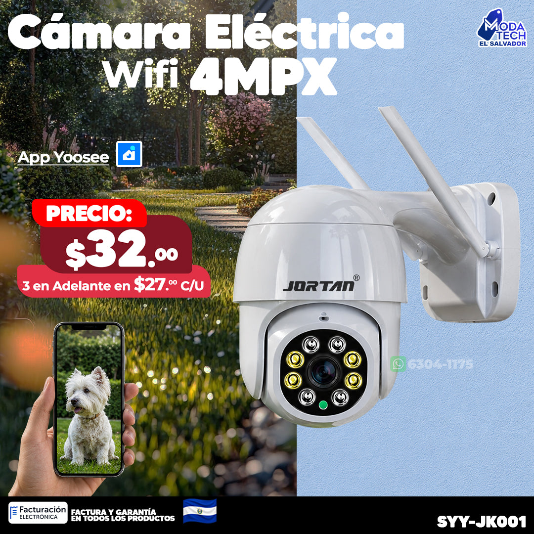 Cámara Wifi 4MPX🏡📷