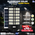 Alumbrado Solar Profesional T-DAY 4,000W 🌞